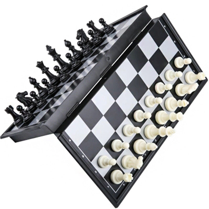 Magnetic Chess Set Folding Board For Elementary School Students