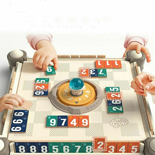 Family Interactive Math Board Game Concentration Digital Mahjong